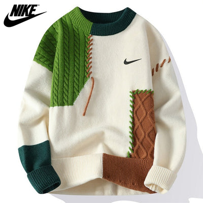 Casual Patchwork Sweater || CLEARANCE PRICE