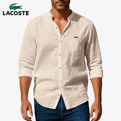 Elegant Mandarin Collar Shirt || CLEARANCE SALE