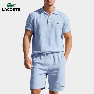 Casual Polo & Shorts Set || CLEARANCE SALE