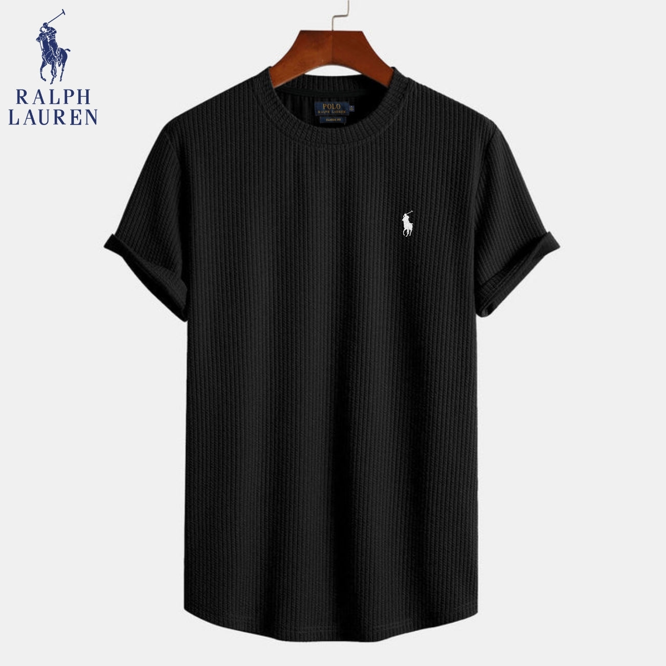 Ꮢalph Ꮮauren || Crew Neck T-shirt