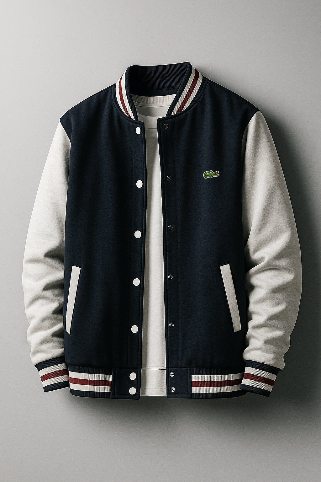 Casual Baseball-Style Jacket - CLEARANCE SALE