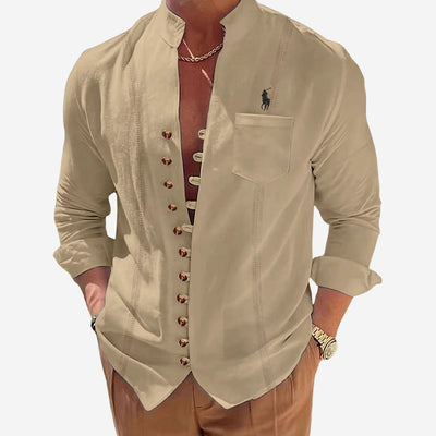 Casual Button-Up Shirt - CLEARANCE PRICE