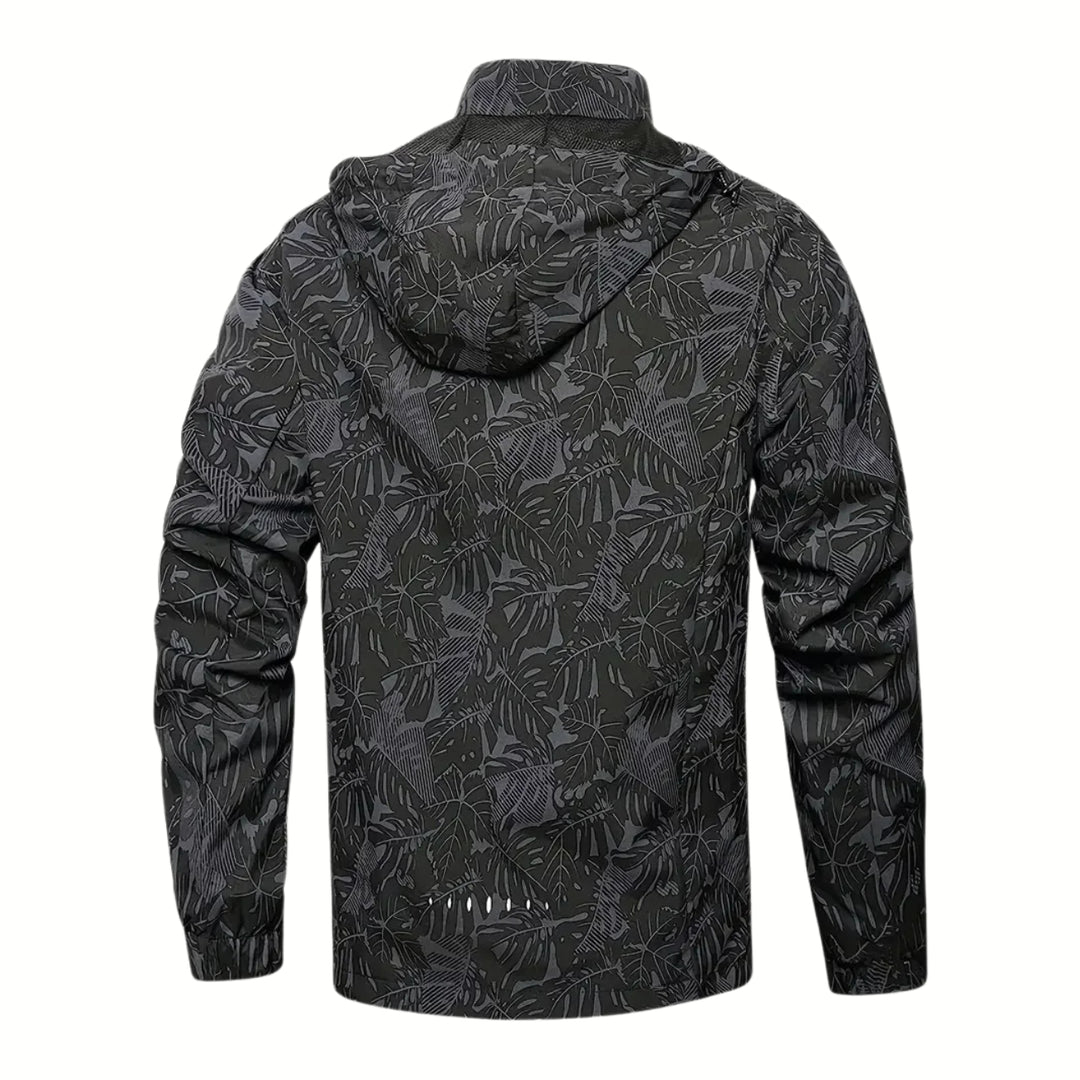 Patterned Waterproof Jacket - CLEARANCE PRICE