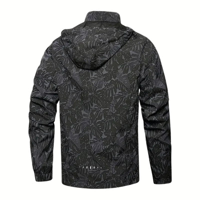 Patterned Waterproof Jacket - CLEARANCE PRICE