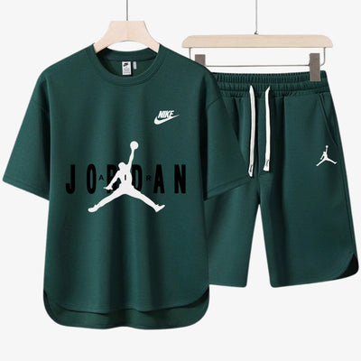 Casual Set for Men - T-Shirt and Shorts