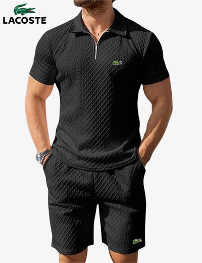 Set Polo Zippé & Short || DÉSTOCKAGE