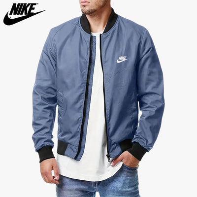 Streetwear-Style Zip Bomber Jacket || CLEARANCE PRICE