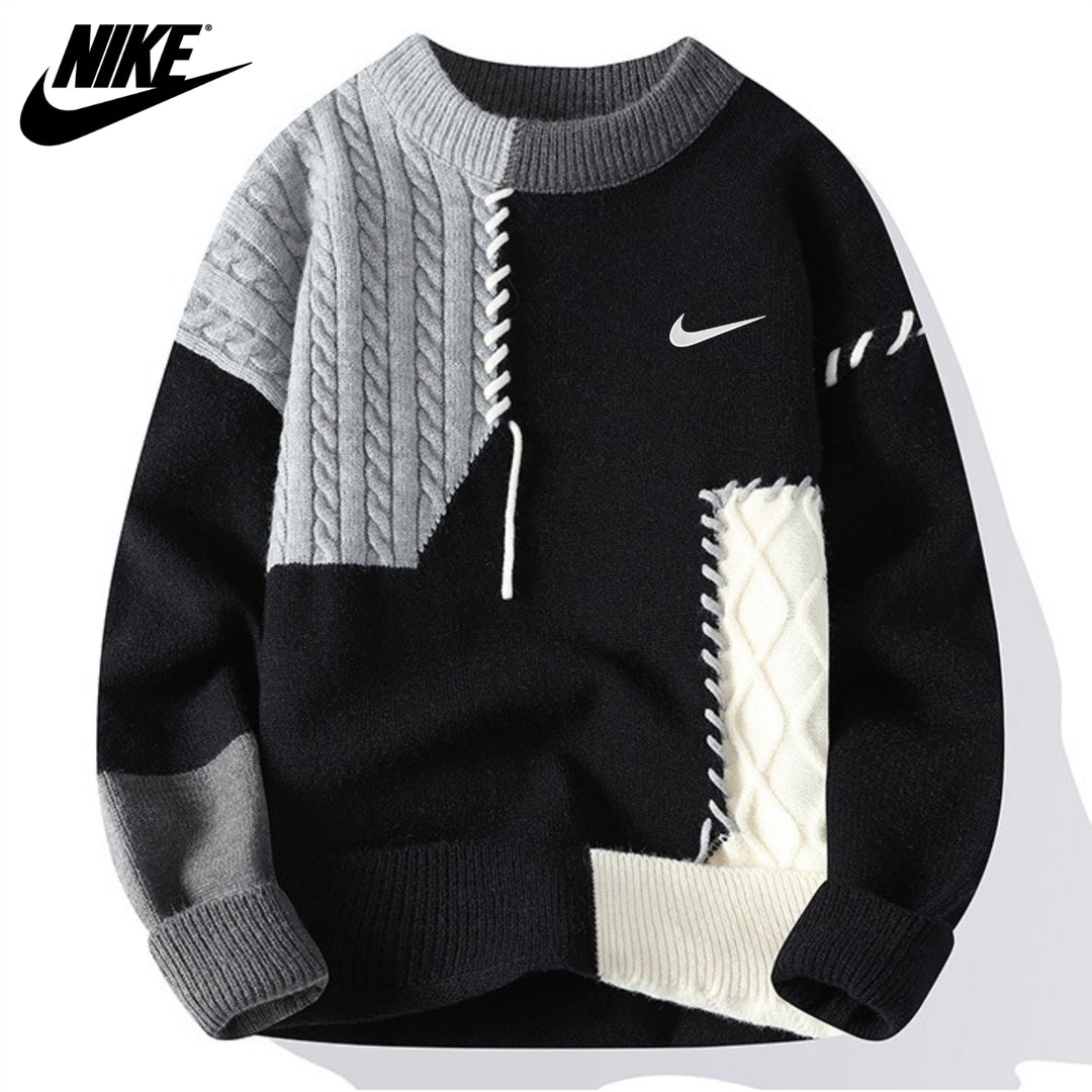 Casual Patchwork Sweater || CLEARANCE PRICE