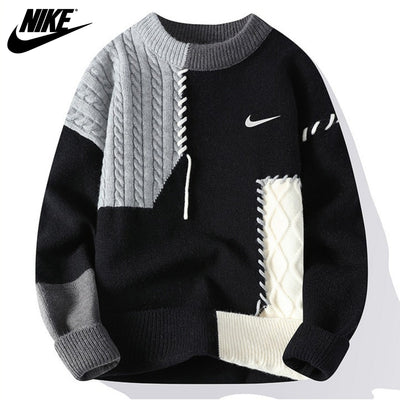 Casual Patchwork Sweater || CLEARANCE PRICE