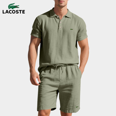 Casual Polo & Shorts Set || CLEARANCE SALE