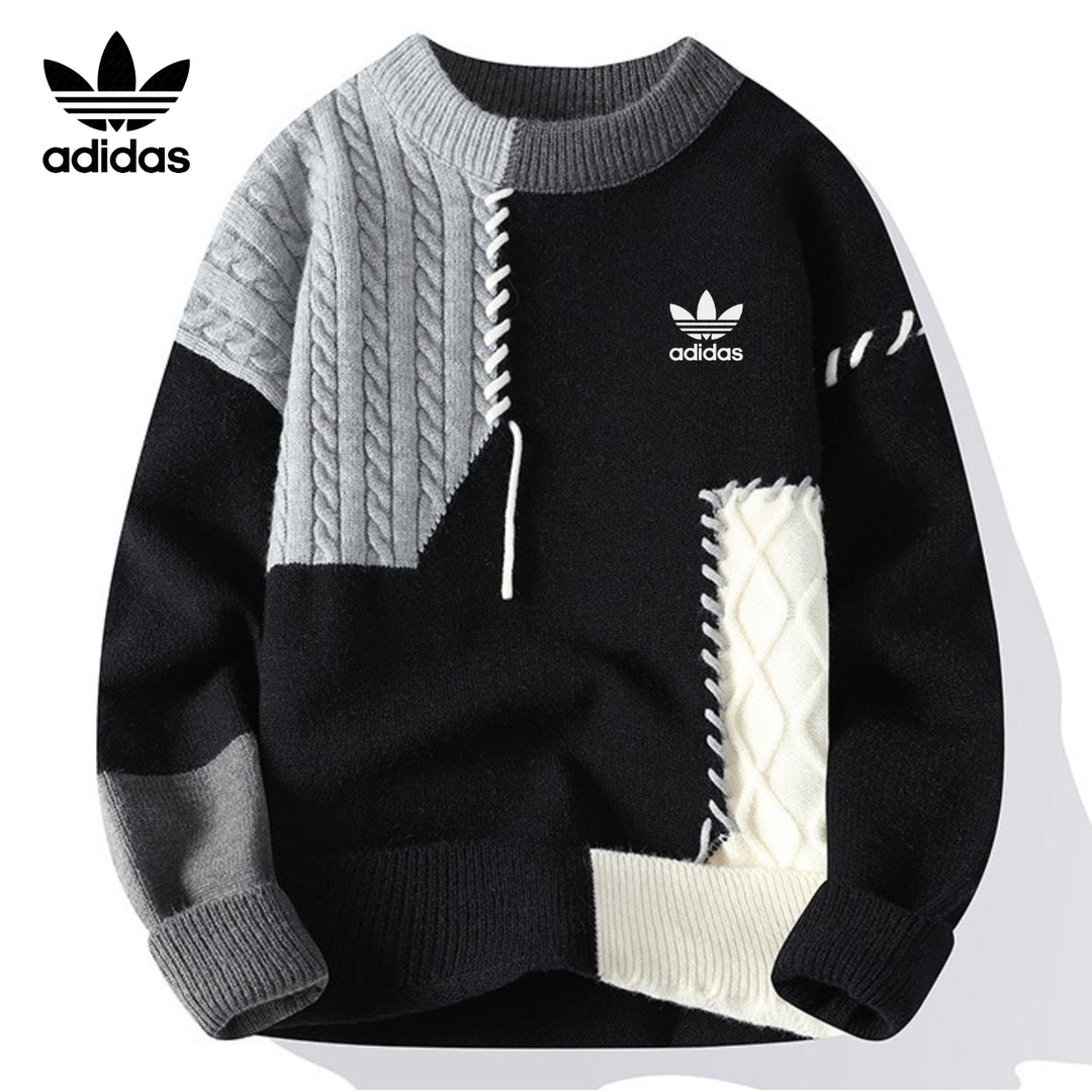 Casual Patchwork Sweater || CLEARANCE PRICE
