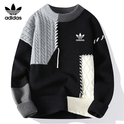 Casual Patchwork Sweater || CLEARANCE PRICE