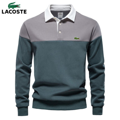 Men’s Long Sleeve Polo || STOCK CLEARANCE
