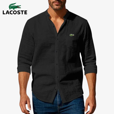 Elegant Mandarin Collar Shirt || CLEARANCE SALE