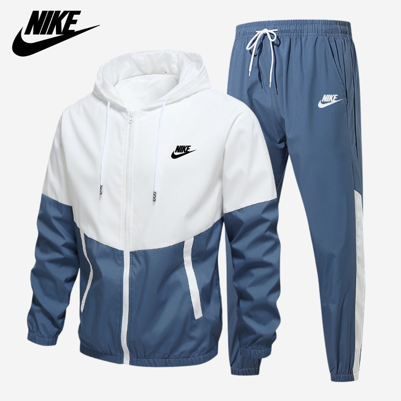 Monochrome Zip-Up Set || CLEARANCE PRICE
