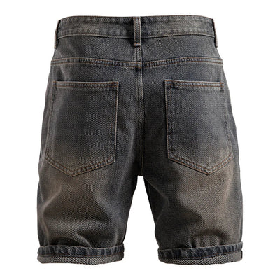 Men's casual denim shorts