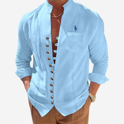 Casual Button-Up Shirt - CLEARANCE PRICE