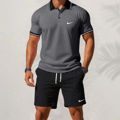 Polo & Shorts Set on Sale 🔥 - (BIG SALE WEEK 🛍️)