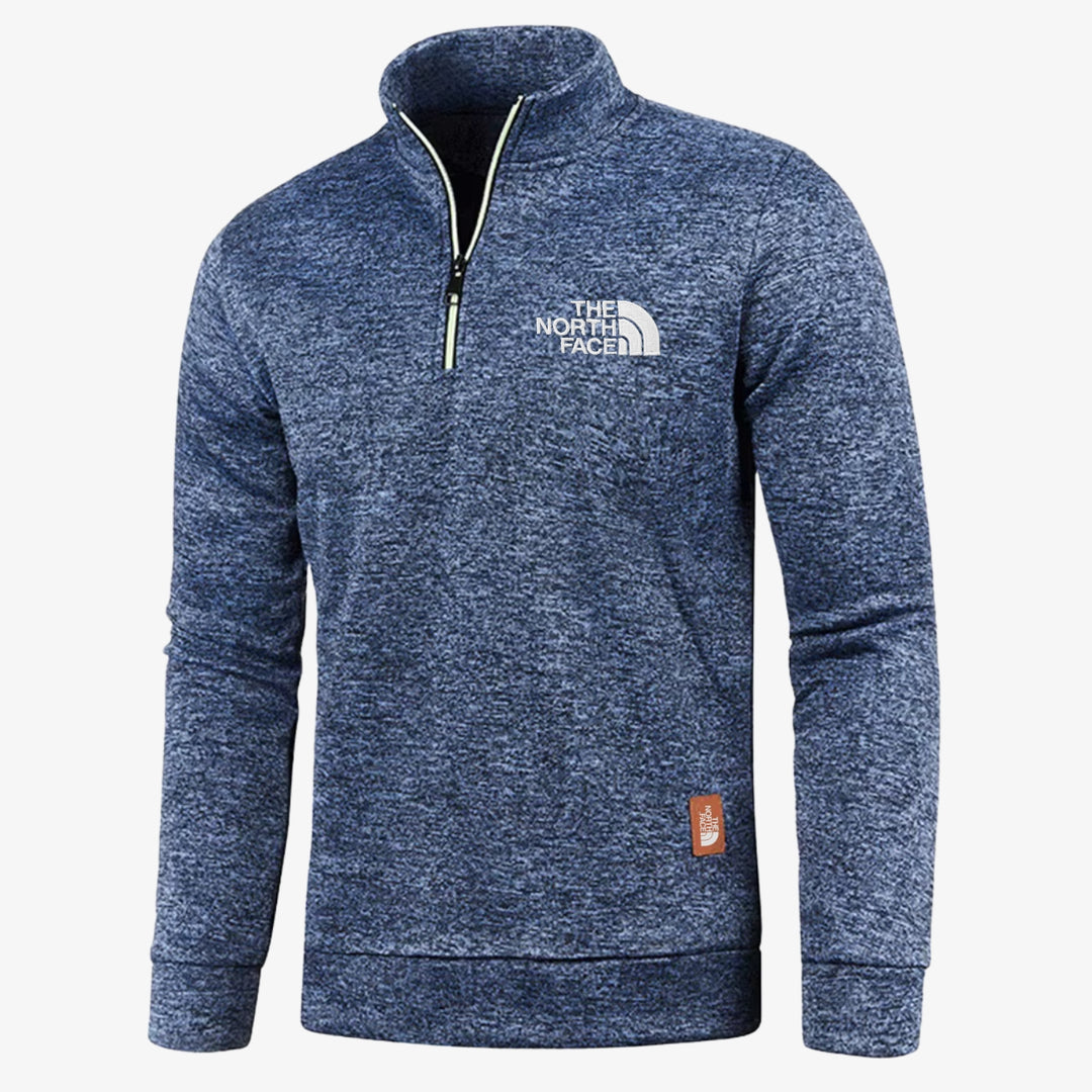 Relaxed Half-Zip Sweater - CLEARANCE