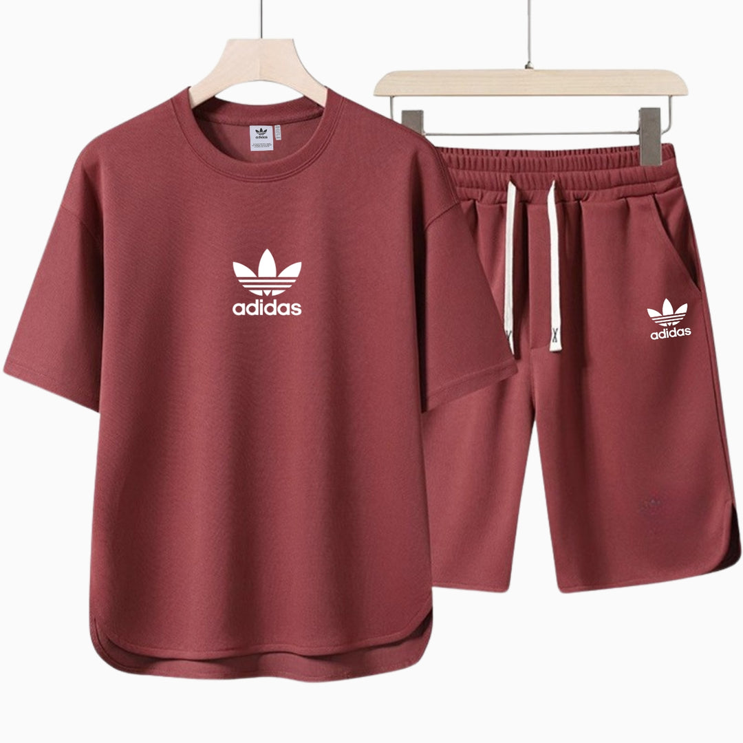 Men's Casual Set - T-shirt and Shorts