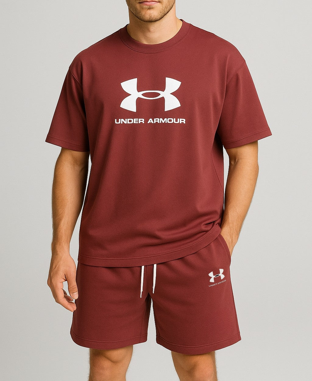 Men's Casual Summer Set || T-shirt and Shorts
