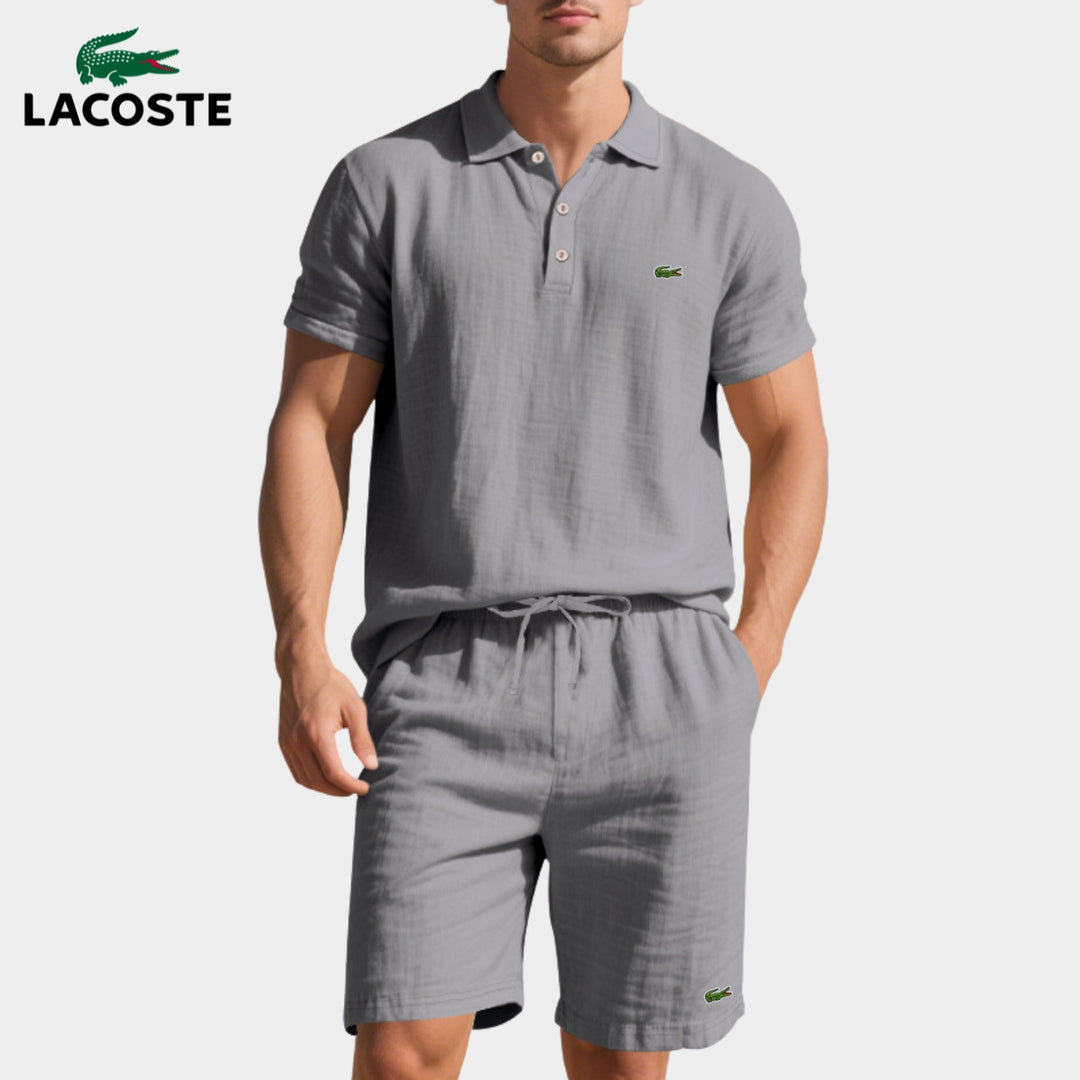 Casual Polo & Shorts Set || CLEARANCE SALE
