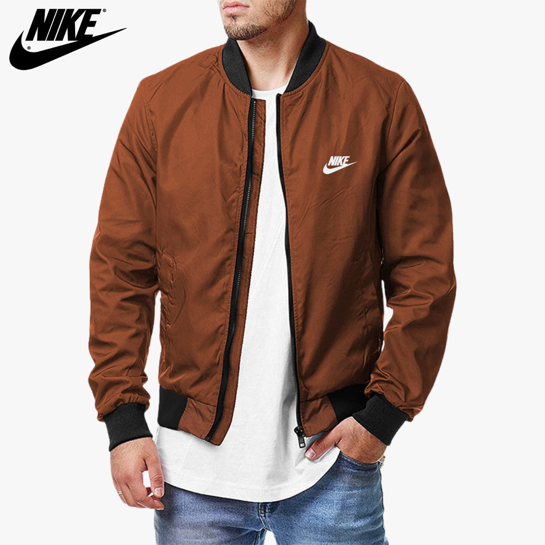 Streetwear-Style Zip Bomber Jacket || CLEARANCE PRICE