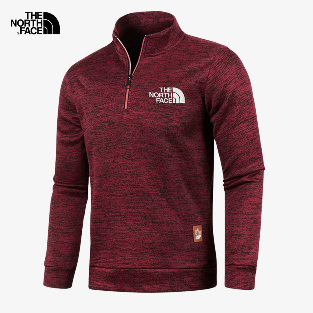 Relaxed Half-Zip Sweater || CLEARANCE