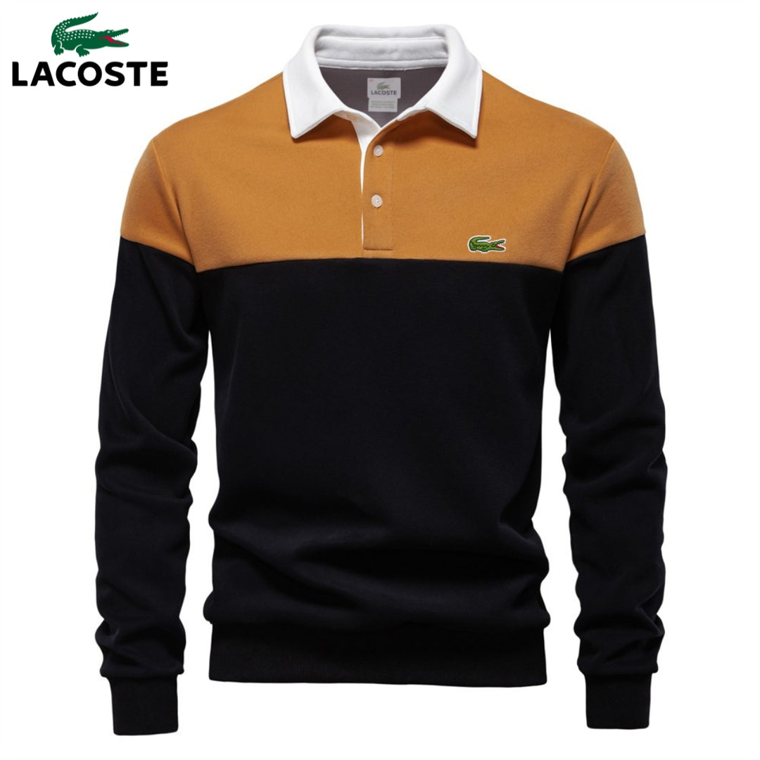 Men’s Long Sleeve Polo || STOCK CLEARANCE