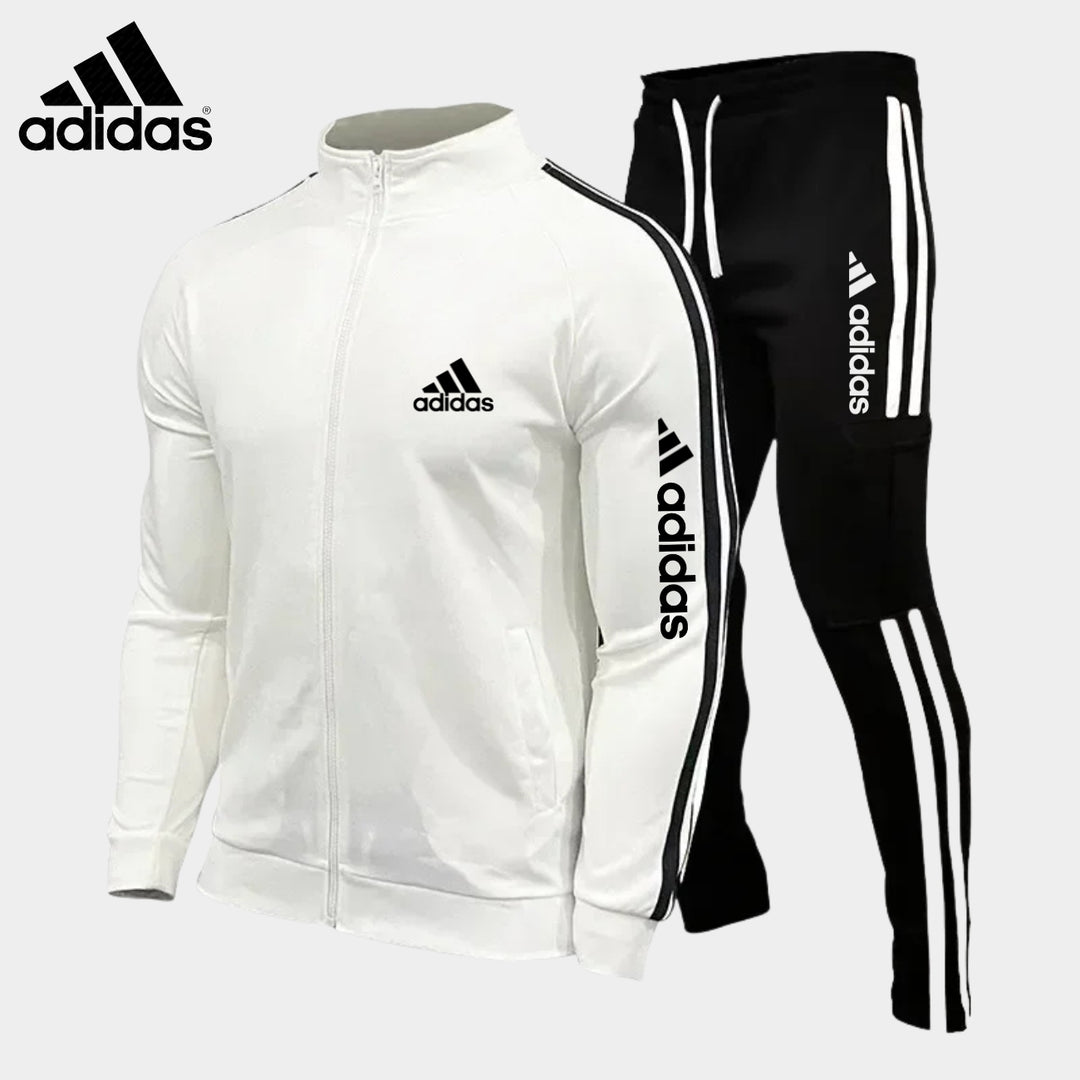 Casual Zip-Up Tracksuit || CLEARANCE PRICE
