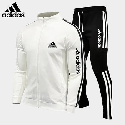 Casual Zip-Up Tracksuit || CLEARANCE PRICE