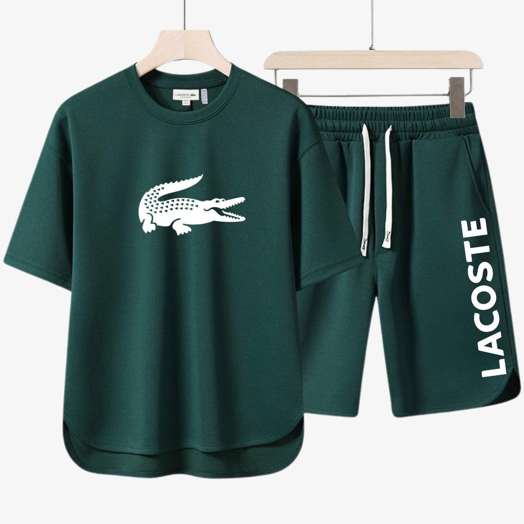 Men's Summer Outfit - T-Shirt and Shorts