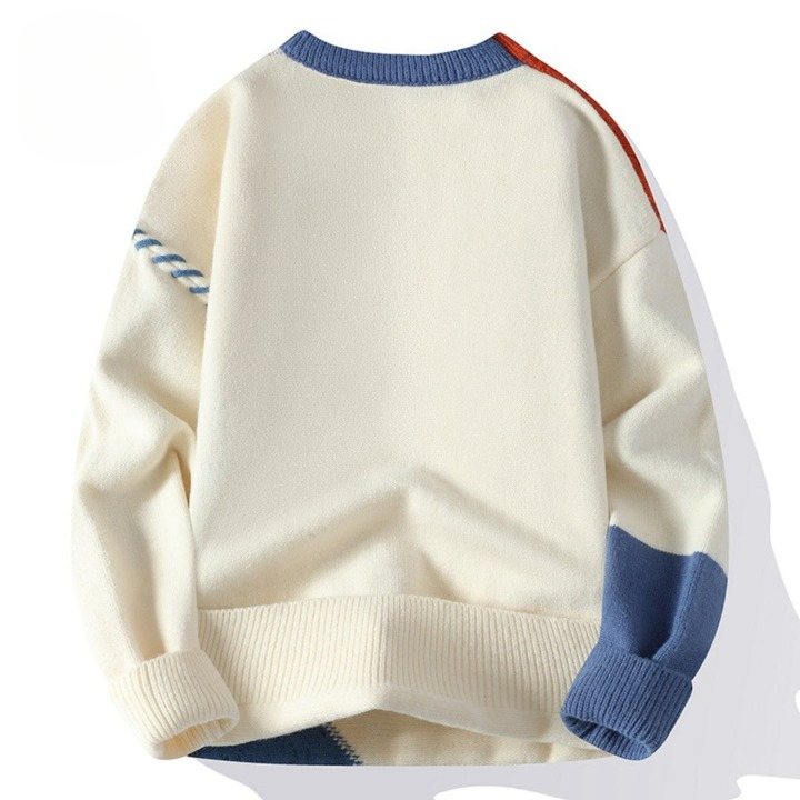 Casual Patchwork Sweater - CLEARANCE PRICE