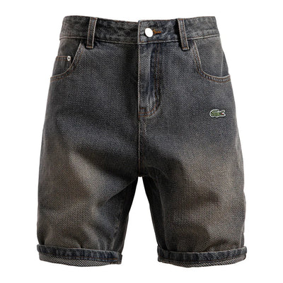 Men's casual denim shorts