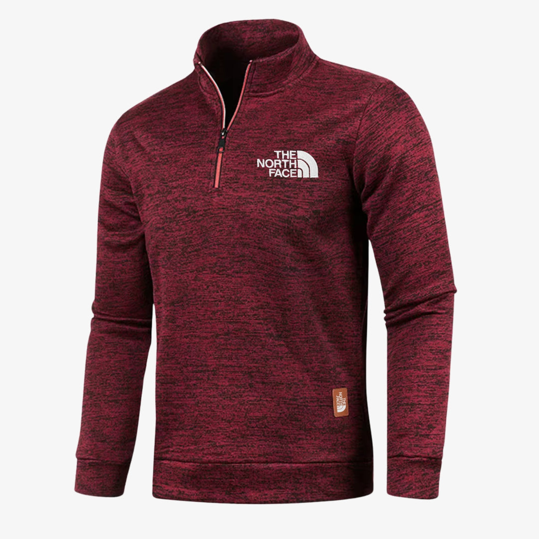 Relaxed Half-Zip Sweater - CLEARANCE