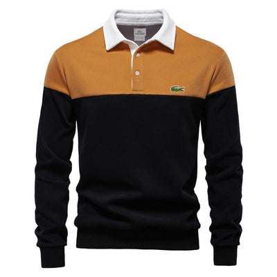 Men’s Long Sleeve Polo - STOCK CLEARANCE