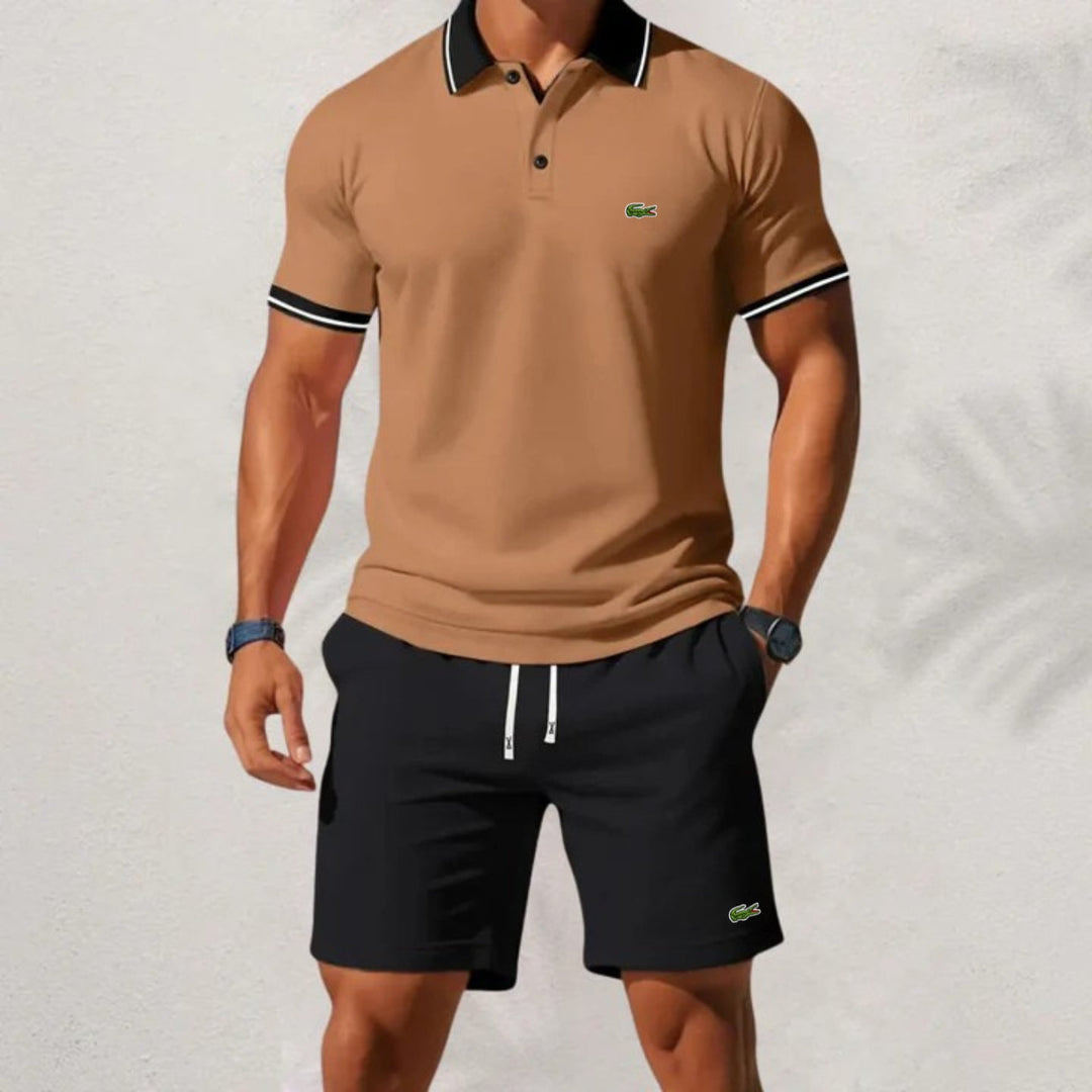 Polo & Shorts Set - (SUMMER 2024 COLLECTION CLEARANCE)