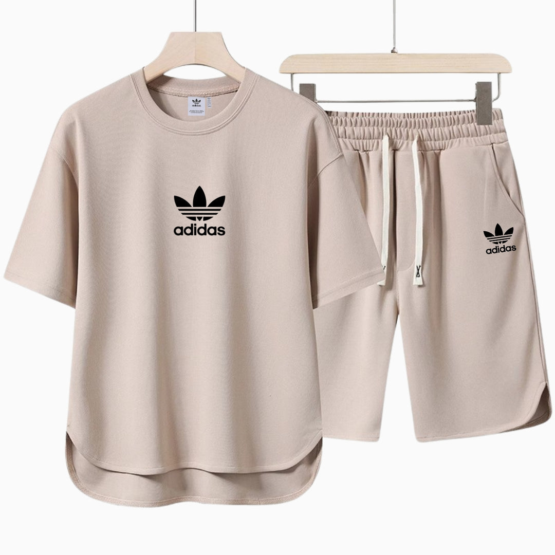 Men's Casual Set - T-shirt and Shorts