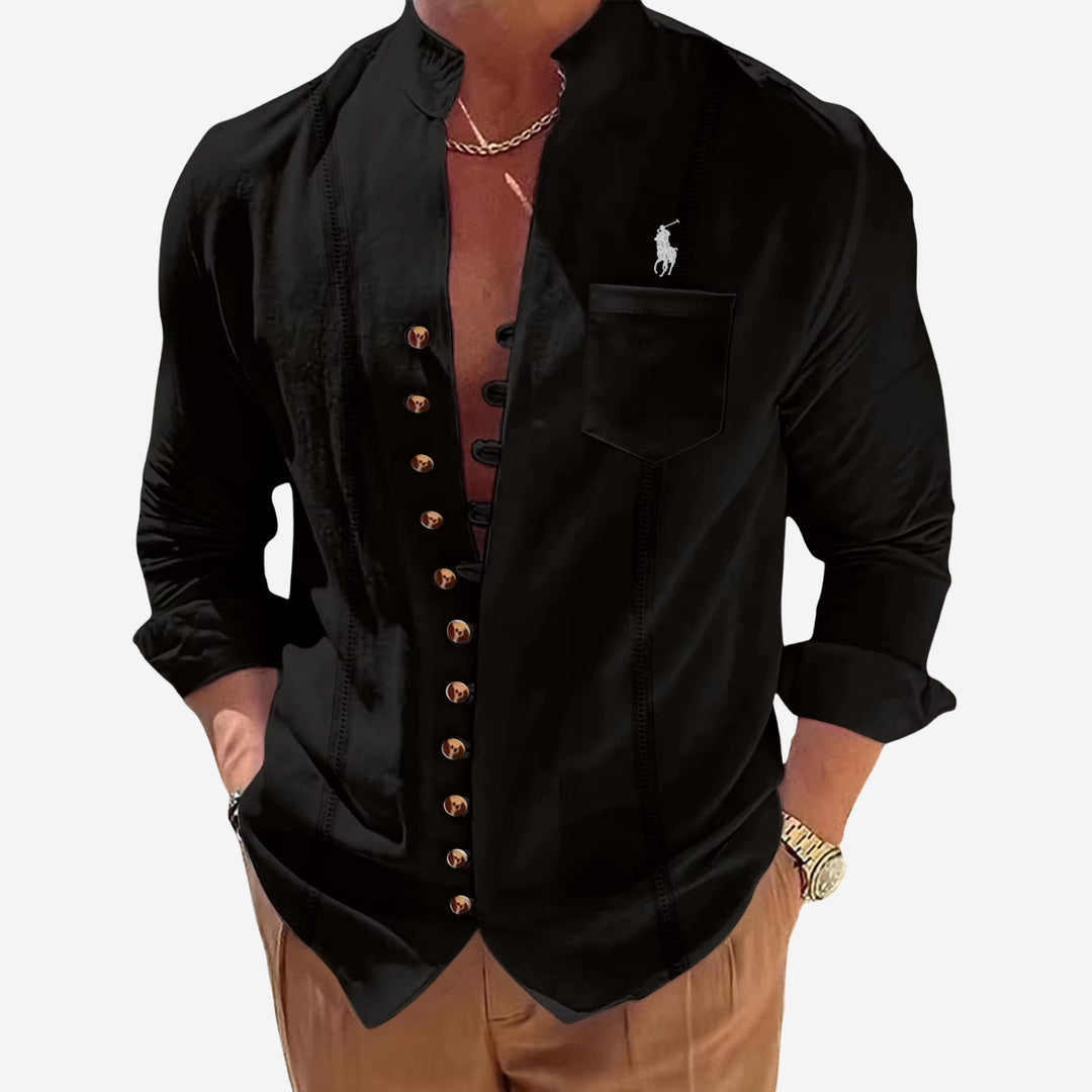Casual Button-Up Shirt - CLEARANCE PRICE