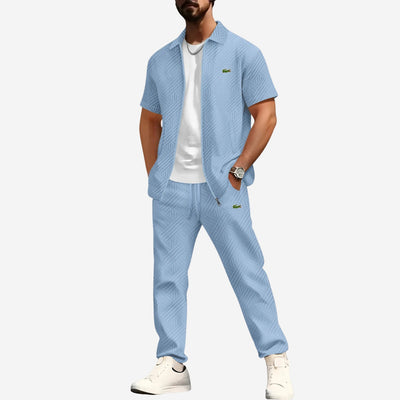 Casual Zip-Up Set - CLEARANCE SALE PRICE