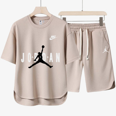 Casual Set for Men - T-Shirt and Shorts
