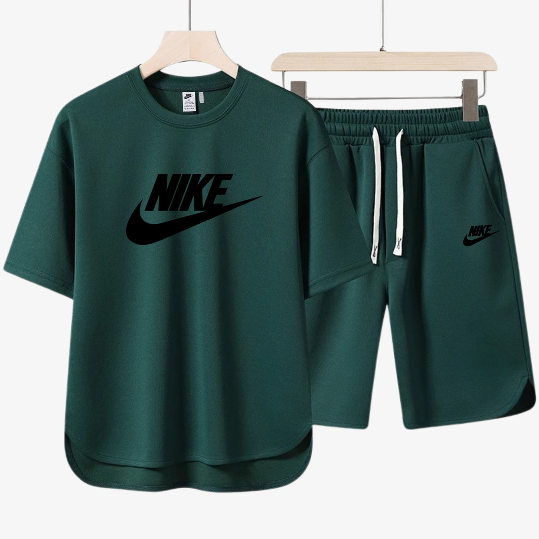 Casual Men's Set - T-Shirt and Shorts
