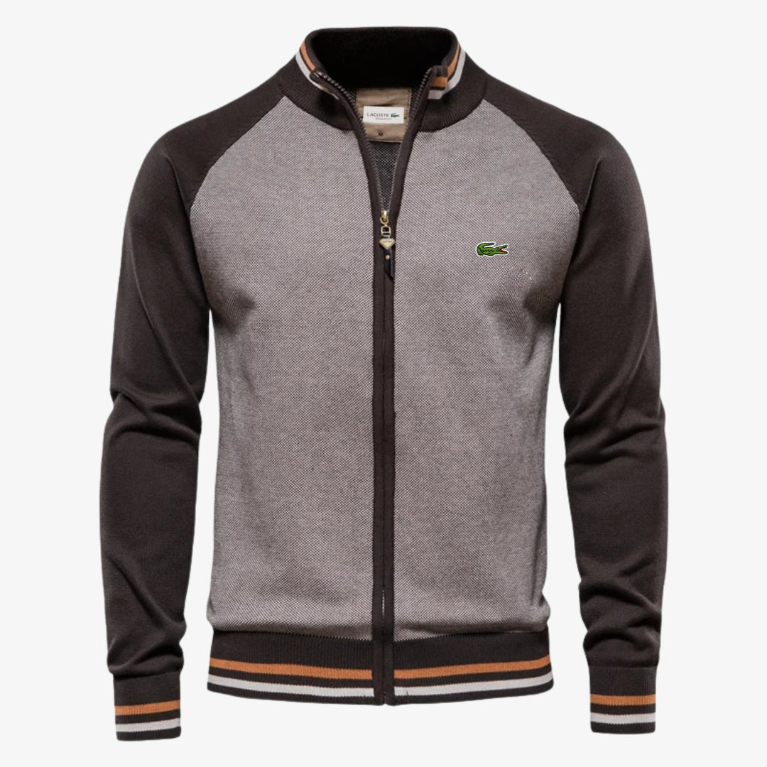 Men’s Cardigan with Zipper - CLEARANCE