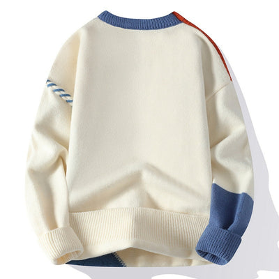 Casual Patchwork Sweater - CLEARANCE PRICE