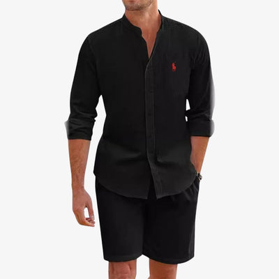 Elegant Shirt & Shorts Set - CLEARANCE SALE