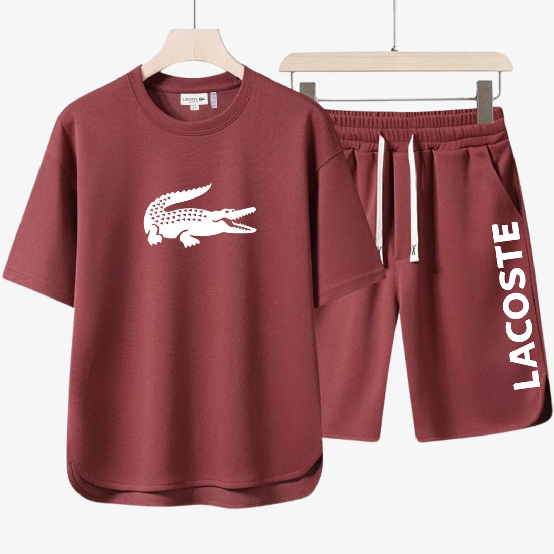 Men's Summer Outfit - T-Shirt and Shorts