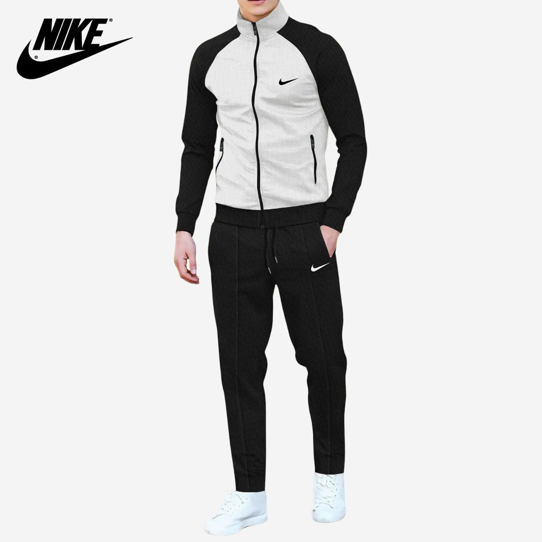 Two-Tone Zip-Up Tracksuit || CLEARANCE PRICE