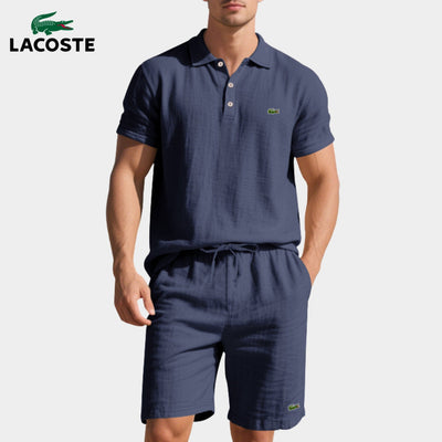 Casual Polo & Shorts Set || CLEARANCE SALE