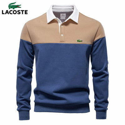 Men’s Long Sleeve Polo || STOCK CLEARANCE