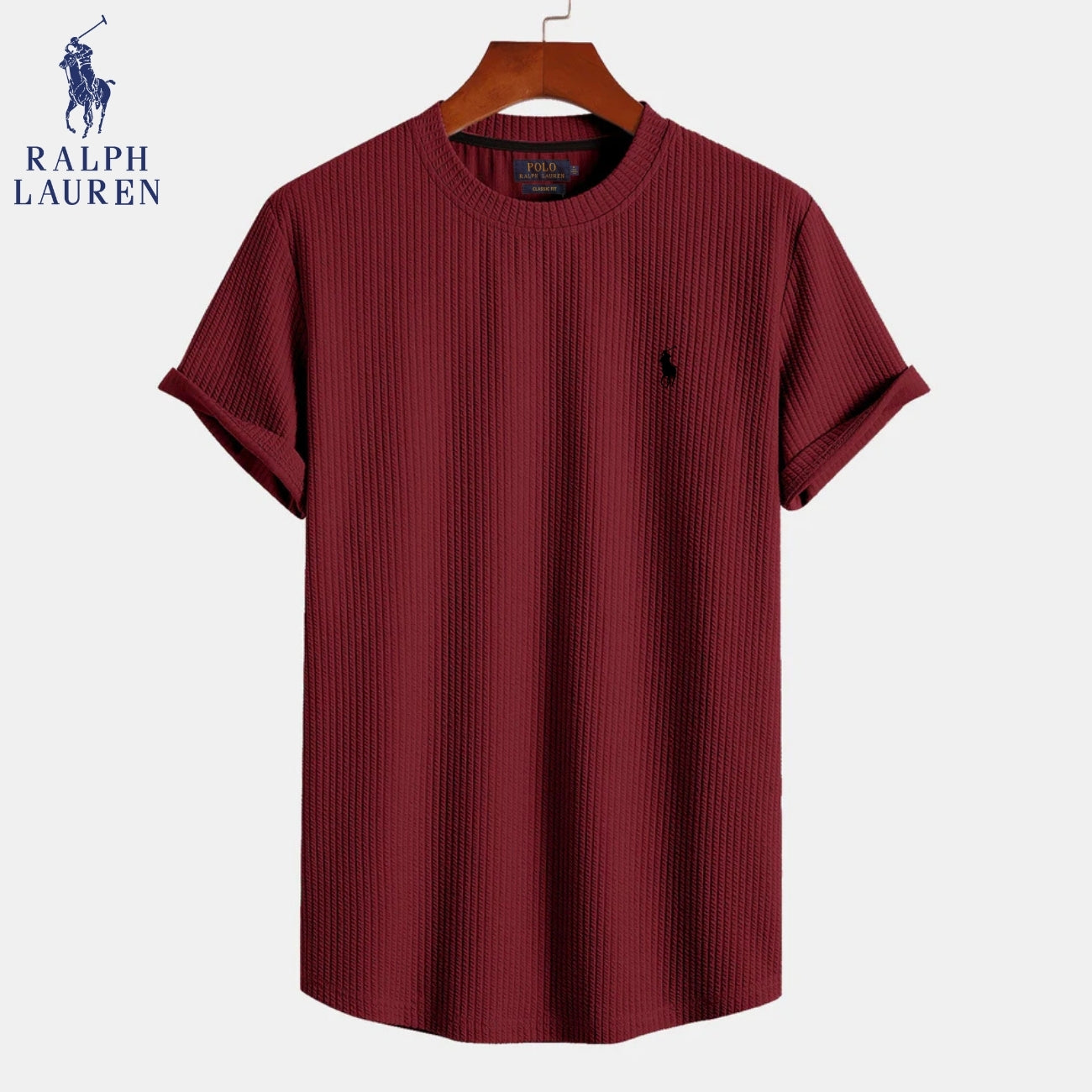 Ꮢalph Ꮮauren || Crew Neck T-shirt
